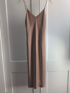 Show Me Your Mumu Zio Slip Dress Cheetah Print - Small